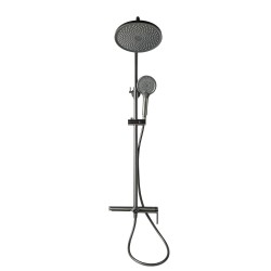 Душевая система Royce Ветто RCS-113101GR, с изливом, серый