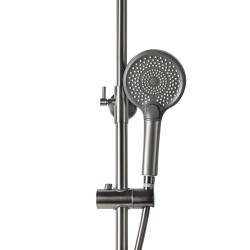 Душевая система Royce Ветто RCS-113101GR, с изливом, серый