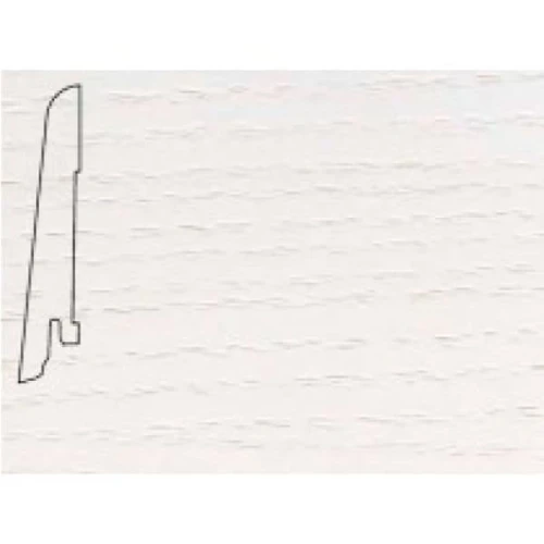 Плинтус шпонированный Педрос / Pedross Ясень беленый 80 х 16 мм на otdelka1.ru