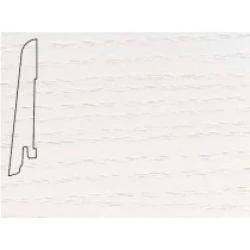 Плинтус шпонированный Педрос / Pedross Ясень беленый 80 х 16 мм