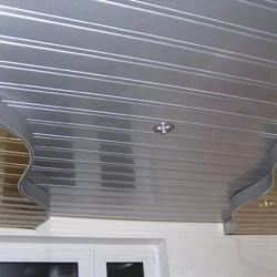 Реечный потолок Албес / Albes Рейка металлик