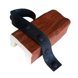 Ремень-имитация полосы кованного металла Уникс Т Черный