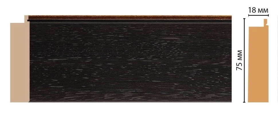 Багет Decomaster 582-433 на otdelka1.ru