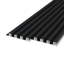 Стеновая панель Artiva WPC Графит 168x24x2700