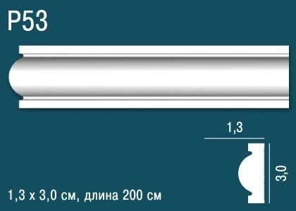 Молдинг Perfect / Перфект P53 на Otdelka1.ru