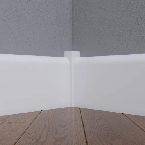 Соединительный элемент для плинтуса МДФ под покраску Madest Decor CD11 на otdelka1.ru