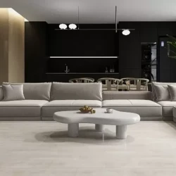 Минерально-каменный ламинат MSPC Stone Floor DCA6-14 MР Дуб Кремовый