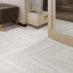 Виниловый Ламинат Floor Factor Herringbone HB02 White Smoke Oak