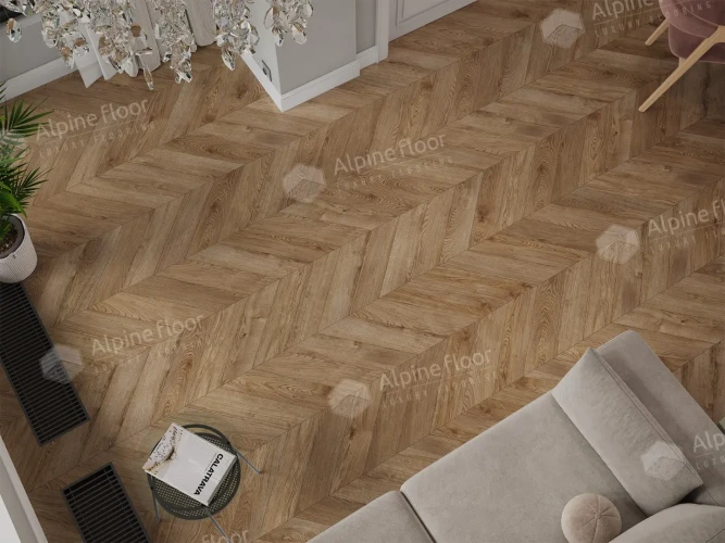 Ламинат Alpine Floor Chevron ART LF109-06 Дуб Эверест на otdelka1.ru