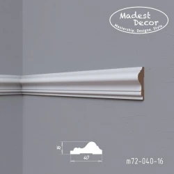 Молдинг МДФ под покраску Madest Decor M72-040-16