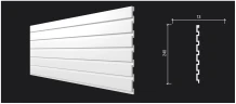 Стеновая панель 3D Decor Dizayn DD916 на otdelka1.ru