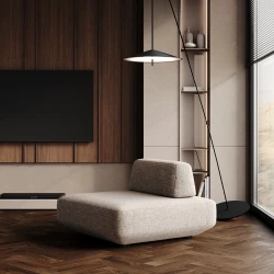 Кварцевый паркет Quartz Parquet Штучный паркет 5/06 мм 44-400-29 Орех Американский