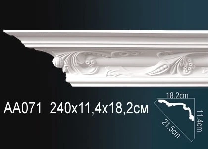 Карниз Perfect / Перфект AA071 на otdelka1.ru
