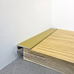 Микроплинтус Teckwood M-6 RAL1036 Золото Муар