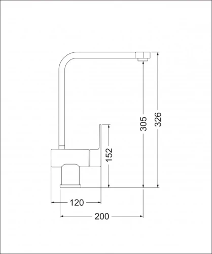 Смеситель EMAR EC-3014.7 Антрацит на otdelka1.ru