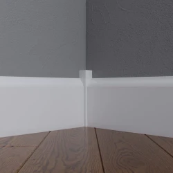 Соединительный элемент для плинтуса МДФ под покраску Madest Decor CD12