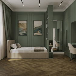 Кварц-виниловый Ламинат Tulesna Art Chevron 1011-11 Libero