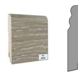 Плинтус шпонированный Finitura Dekor 120x30 №020