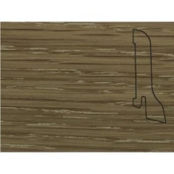 Плинтус шпонированный Педрос / Pedross Дуб Чиспик 60 х 22 мм