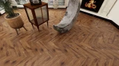Ламинат Альпайн флор / Alpine floor Herringbone 12 LF105-11 Дуб Умбрия на otdelka1.ru