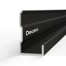 Торцевой профиль Decaro D1183 Черный анодированный на Otdelka1.ru