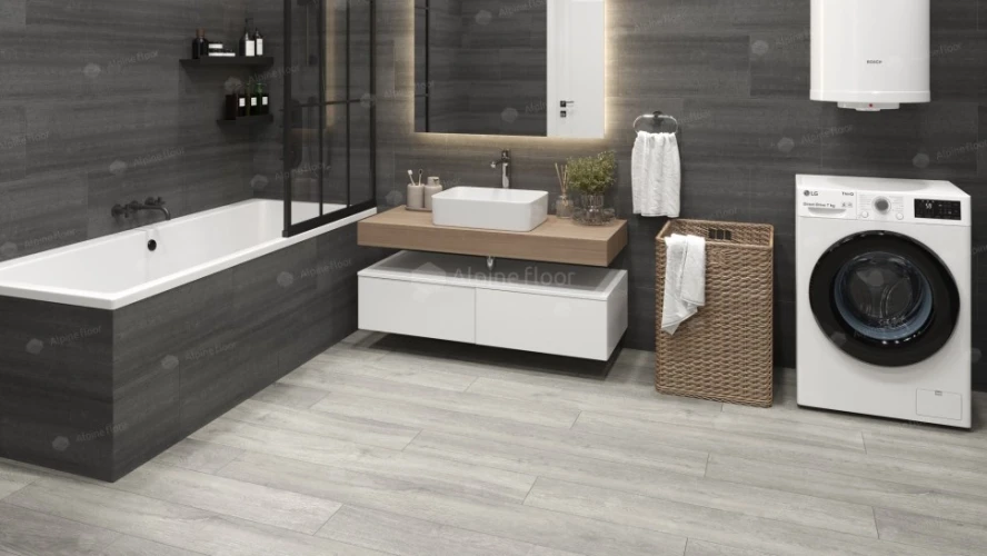 Виниловый Ламинат Alpine floor Premium XL ABA Eco 7-14 Дуб Платина на Otdelka1.ru