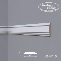 Молдинг МДФ под покраску Madest Decor M73-047-08