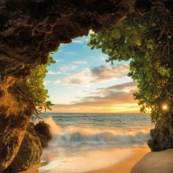 8-984 Фотообои KOMAR &quot;Укрытие&quot; 368х254 см бумажные