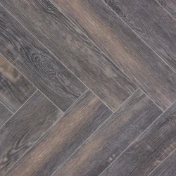 Виниловый Ламинат SPC Cronafloor Елочка / Herringbone H-006 Дуб Бордо