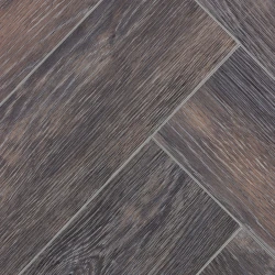 Виниловый Ламинат SPC Cronafloor Елочка / Herringbone H-006 Дуб Бордо