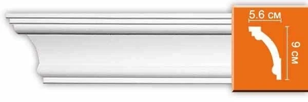 Потолочный плинтус Decomaster 96611 на Otdelka1.ru