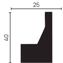 Молдинг Decor Dizayn с подсветкой DD616