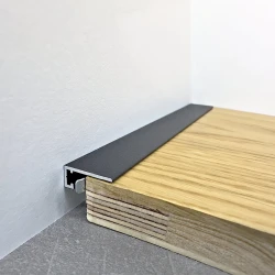 Микроплинтус Teckwood M-6 RAL9005 Черный Муар