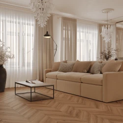 Кварц-виниловый Ламинат Tulesna Art Chevron 1011-5 Unico